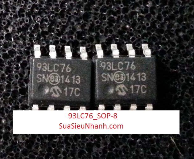 93LC76-I/SN EEPROM 8K/16K 2.5V Microwire Serial