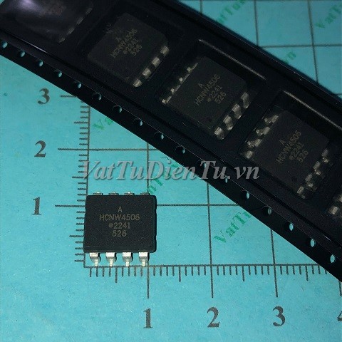 HCPL-4506 HCNW4506 HCNW4506-500E SOP8 Photo-Transistor optocouplers; Mã: HCNW4506; Kiểu chân: 8 chân dán SOP-8; Xuất xứ: Hàng mới