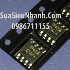 Tên hàng: TP4056 IC sạc pin Li-on 1A;  Mã hàng:40 56E;  Kiểu chân: dán SOP-8; 1A Standalone Linear Li-lon Battery Charger with Thermal Regulation in SOP-8