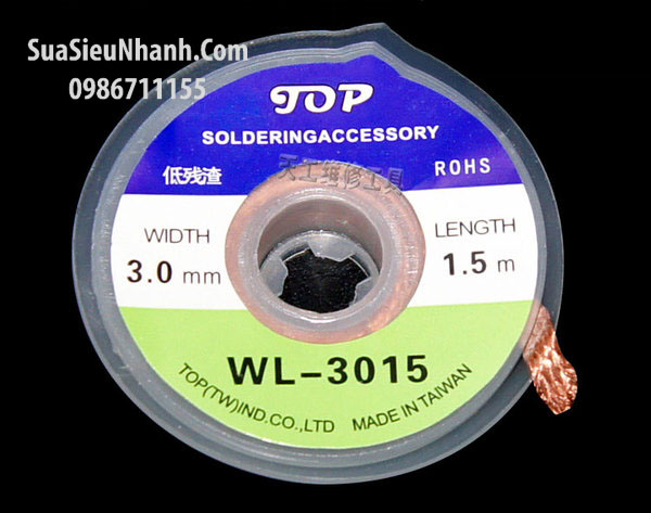 Tên hàng: WL-2015 Dây hút thiếc 2.0mm 1.5m