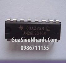 Tên hàng: AM26LS31CN DIP16 IC truyền thông Quad Transmitter RS-422; Mã: AM26LS31CN; Kiểu chân: cắm DIP-16; Hãng sx: TI; Hàng tương đương: AM26LS31ACN