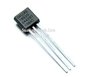 Tên hàng: DS18B20 TO92 IC cảm biến nhiệt độ Temp Sensor Digital Serial (1-Wire) 3-Pin;  Mã: DS18B20;  Kiểu chân: cắm TO-92;  Thương hiệu: Dallas