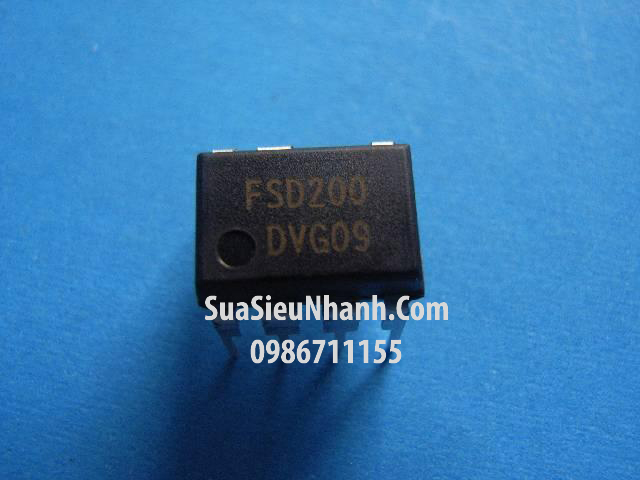 Tên hàng: FSD200 IC Nguồn; Kiểu chân: cắm DIP-8