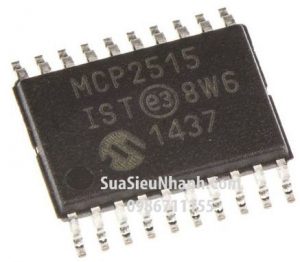 Tên hàng: MCP2515-I/P MCP2515 TSSOP20 IC Truyền thông CAN CONTROLLER W/SPI;  Mã: MCP2515-I/ST;  Kiểu chân: dán TSSOP-20;  Thương hiệu: MicroChip;  Phân nhóm: IC giao tiếp, truyền thông;