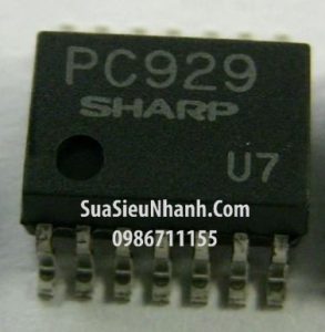 Tên hàng: PC929 SOP14 IC cách ly quang Photo optocoupler;  Mã: PC929;  Kiểu chân: dán SOP-14;  Thương hiệu: SHARP;  Dùng cho: vật tư biến tần, vật tư servo;