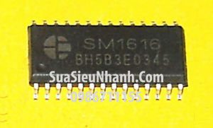 Tên hàng: SM16126D SM16126 SOP24 IC điều khiển LED driver;  Mã: SM16126D;  Kiểu chân: dan SOP-24;  Dùng cho: vật tư màn hình;  Phân nhóm: IC DriverTên hàng: SM16126D SM16126 SOP24 IC điều khiển LED driver;  Mã: SM16126D;  Kiểu chân: dan SOP-24;  Dùng cho: vật tư màn hình;  Phân nhóm: IC Driver