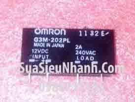 Tên hàng: G3M-202PL Rơ le bán dẫn SSR Solid State Relays 2A 12VDC; Mã: G3M-202PL; Hàng tương đương G3MB-202PL-12VDC;G3MC-202PL-VD; G3MC-202PL-VD2, G3MC-202PL-VD3, NAiS 407 29E AQG22212B02, G3M-202PL 12VDC