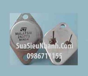 Tên hàng: 2N3773 NPN Transistor 16A 140V;  Kiểu chân: TO-3;  Hãng sx: ST;  Mã: 2N3773_ST