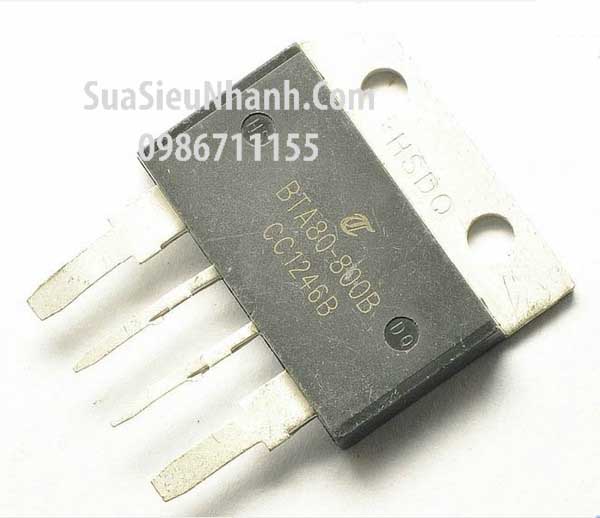 Tên hàng: BTA80-800B BTA80 TOP4 TRIAC 80A 800V; Mã: BTA80-800B; Kiểu chân: cắm TOP4; Thương hiệu: ST; Hàng tương đương: BTA80-600A, BTA80-600B, BTA80-600C; BTA80-600E, BTA80-700A, BTA80-700B, BTA80-700C; BTA80-700E, BTA80-800A, BTA80-800B, BTA80-800C; BTA80-800E, BTA80-1200A, BTA80-1200B, BTA80-1200C; BTA06-1200E; Phân nhóm: TRIAC