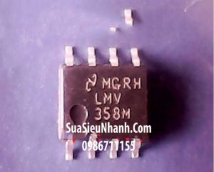 Tên hàng: LMV358M LMV358 SOP8 IC thuật toán Dual Low-Voltage Rail-to-Rail Output Operational Amplifier;  Mã: LMV358M;  Kiểu chân: 8 chân dán SOP-8;  Thương hiệu: National;  Hàng tương đương: LM358;  Phân nhóm: IC thuật toán;