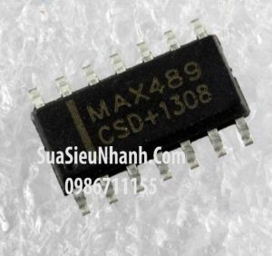 Tên hàng: MAX489 MAX489CSD MAX489ESD IC Truyền thông MAX485;  kiểu chân: dán SOP-14