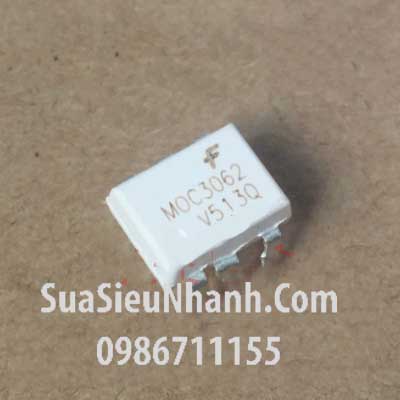 Tên hàng: MOC3062 DIP6 Photo-TRIAC opto photocoupler 600V; Mã: MOC3062; Kiểu chân: cắm DIP-6; Thương hiệu: TOSHIBA; Phân nhóm: Photocoupler->Photo-triac