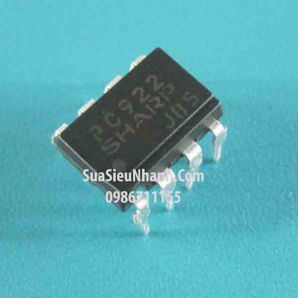 Tên hàng: PC922 DIP8 Photo-Transistor High Power OPIC Photocoupler; Mã: PC922; Kiểu chân: dán DIP-8; Thương hiệu: SHARP; xuất xứ: chính hãng;