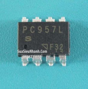Tên hàng: PC957L SOP8 Photo-Transistor Opto High Speed 1Mb/s, High CMR DIP 8 pin OPIC Photocoupler;  Mã: PC957L;  Kiểu chân: 8 chân dán SOP-8;  Thương hiệu: SHARP;  Phân nhóm: Photo-Transistor