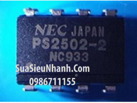 Tên hàng: PS2502-2 NEC2502-2 DIP8 Photo-Transistor Darlington opto photocoupler, HIGH ISOLATION VOLTAGE DARLINGTON TRANSISTOR TYPE MULTI PHOTOCOUPLER SERIES; Mã: PS2502-2; Kiểu chân: 8 chân cắm DIP-8; Thương hiệu: NEC; Phân nhóm: Photo-Transistor;