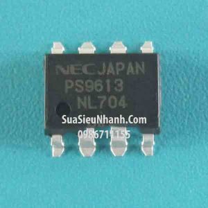 Tên hàng: NEC9613 PS9613 SOP8 Photo-transistor optocoupler;  Mã: PS9613;  Kiểu chân: dán SOP-8;  Thương hiệu: NEC;  Xuất xứ: chính hãng;  Dùng cho: vật tư biến tần, vật tư servo;  Hàng tương đương: PS9713
