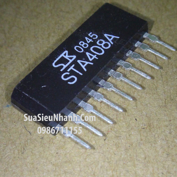 Tên hàng: STA408A ZIP10 PNP Transistor darlington 4A 120V ; Mã: STA408A; Kiểu chân: cắm ZIP-10; Thương hiệu: Sanken; Xuất xứ: chính hãng;