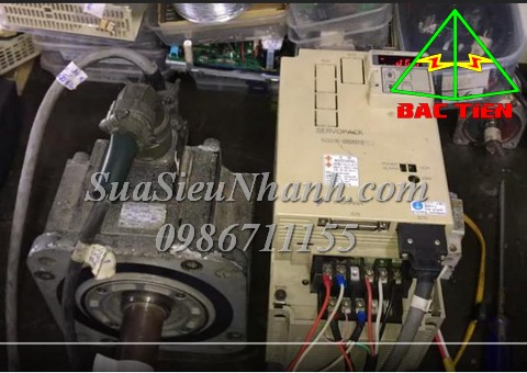 Sửa BIẾN TẦN YASKAWA 2.9KW SERVOPACK Model: SGDB-30ADG Serial: 0005 Mô tả hư hỏng ban đầu: Lỗi mất hiển thị