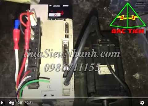 Sửa SERVO DRIVER YASKAWA 750W Sigma 5 SERVOPACK Model SGDV-5R5A01A Serial 0011 Lỗi 410 A.410 Undervoltage Sửa chữa AC SERVO DRIVER YASKAWA 750W Sigma 5 SERVOPACK Model: SGDV-5R5A01A Serial: 0011 Mô tả hư hỏng ban đầu: Lỗi 410 A.410 Undervoltage