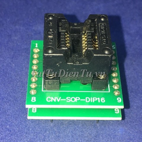 CNV-SOP-DIP16 Đế chuyển đổi IC từ SOP16 sang DIP16