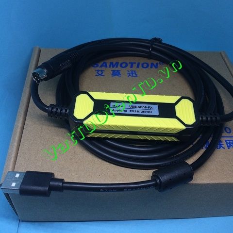 USB-SC09-FX V2.1 Cáp lập trình PLC Mitsubishi FX/1N/1S/2N/2S/3U/3G