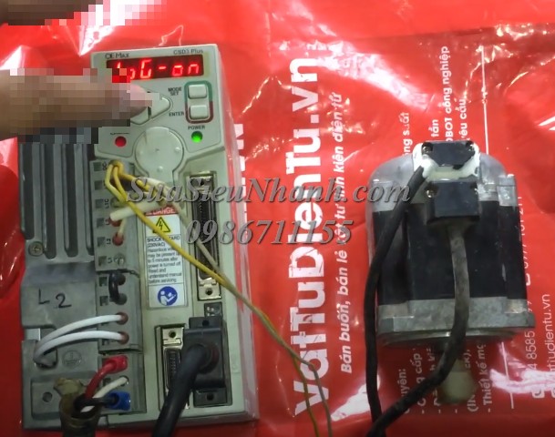 Sửa AC SERVO DRIVER 1KW OEMax CSD3 Plus Model: CSD3_10BX2 Serial: 0013 Lỗi nguồn Sửa chữa AC SERVO DRIVER 1KW OEMax CSD3 Plus Model: CSD3_10BX2 Serial: 0013 Lỗi nguồn