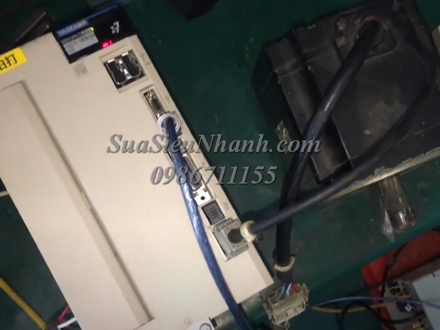 Sửa AC SERVO DRIVER 2kW YASKAWA SERVOPACK 200V Sigma7 SGD7S-180A10A002 0042 Lỗi 1 chấm Sửa chữa AC SERVO DRIVER 2kW YASKAWA SERVOPACK 200V Sigma7 Model: SGD7S-180A10A002 Serial: 0042 Lỗi 1 chấm