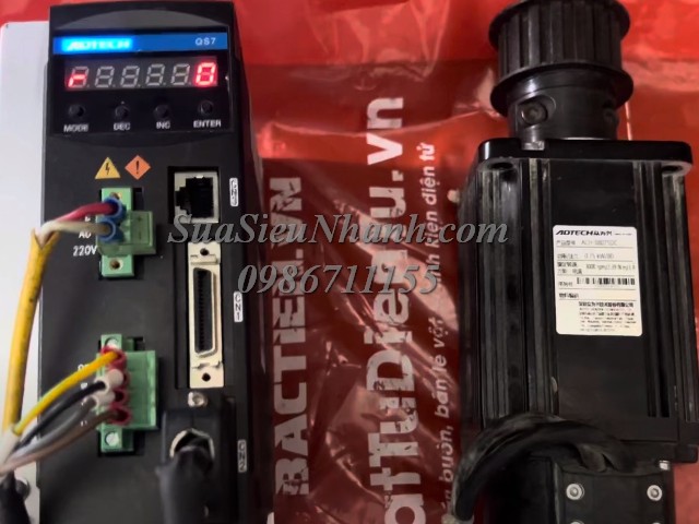 Sửa AC SERVO DRIVER ADTECH QS7 Model: QS7AA020M Serial: 3018 Lỗi Err10,ER0-10 Motor overload alarmSửa chữa AC SERVO DRIVER ADTECH QS7    
Model:  QS7AA020M   Serial: 3018
Lỗi Err10 Lỗi ER0-10 Motor overload alarm   