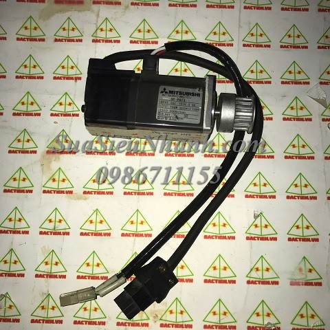 HC-PQ13 A81 AC SERVO MOTOR 100W MITSUBISHI (HTM); Mã kho: HC-PQ13-A81