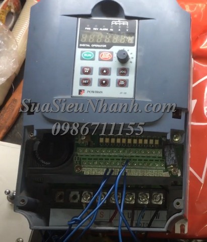 Sửa Biến tần POWTRAN 4kW Model: PI7600 004G3T Serial: 9194 Lỗi mất hiển thị Sửa chữa Biến tần POWTRAN 4kW Model: PI7600 004G3T Serial: 9194 Lỗi mất hiển thị