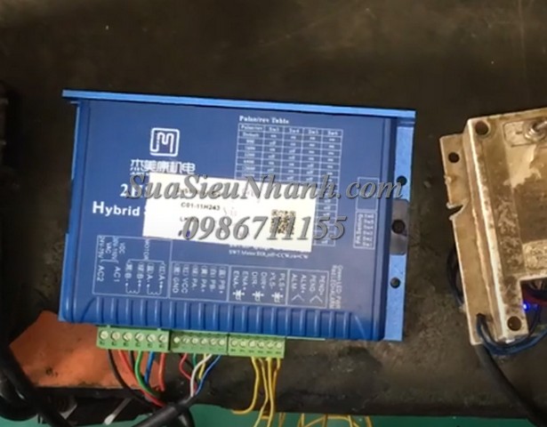 Sửa Hybrid Step-Servo JMC 2HSS86H Model: 2HSS86H-A-5/24 Serial: 2277 Lỗi chập công suất Sửa chữa Hybrid Step-Servo JMC 2HSS86H Model: 2HSS86H-A-5/24 Serial: 2277 Lỗi chập công suất