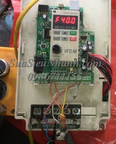 Sửa Biến tần 3.7kW DELTA Model: VFD037M43A Serial: 0309 Lỗi mất hiển thị Sửa chữa Biến tần 3.7kW DELTA Model: VFD037M43A Serial: 0309 Lỗi mất hiển thị