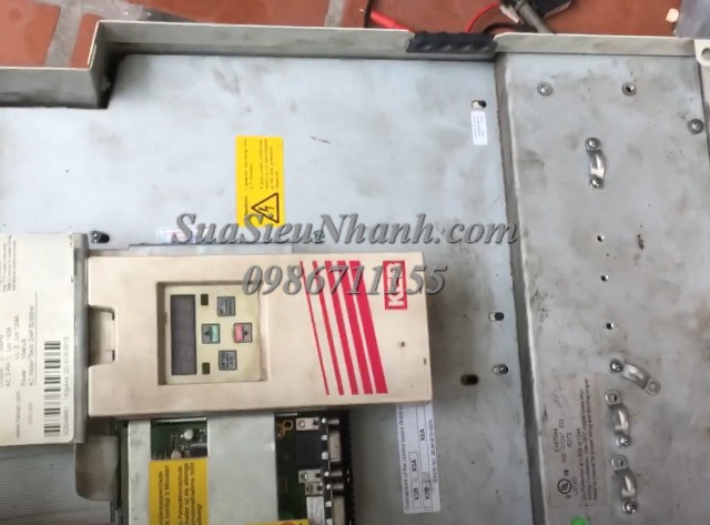 Sửa Biến tần 75kW KEB HAITIAN Model: 23F5K1R-YVC2 Serial: 9444 Lỗi E.OC Sửa chữa Biến tần 75kW KEB HAITIAN Model: 23F5K1R-YVC2 Serial: 9444 Lỗi E.OC