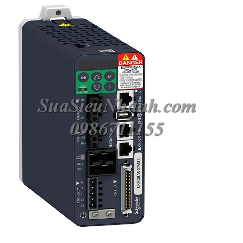 LXM26DU04M3X AC Servo Driver Schneider 400W; Mã: LXM26DU04M3X