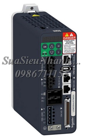 LXM26DU04M3X AC Servo Driver Schneider 400W Mã: LXM26DU04M3X