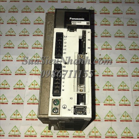 MCDHT3520 496N AC SERVO DRIVER Panasonic 750W (HTM); Mã: MCDHT3520; Serial: 496N; Thương hiệu: Panasonic; Xuất xứ: Hàng tháo máy; Phân nhóm: SERVO DRIVER; Mã kho: MCDHT3520-496N