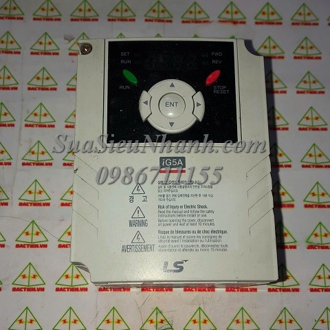 SV015iG5A-4 06F4 Biến tần 1.5kW LS (HTM); Mã kho: SV015iG5A-4-06F4; Xuất xứ: Hàng tháo máy