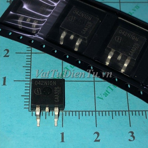 042N10N IPB042N10N TO263 Mosfet 100V 137A; Mã: 042N10N; Kiểu chân: dán 3 chân TO-263; Xuất xứ: Hàng mới; Thương hiệu: Infineon