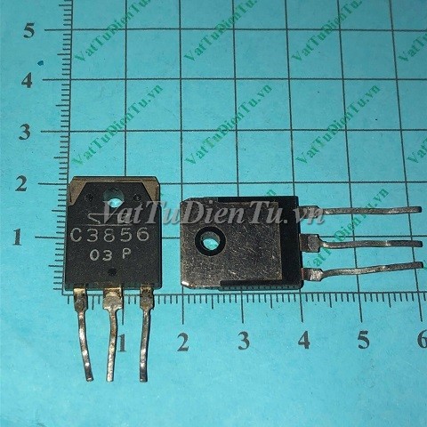 2SC3856 C3856 TO3P NPN Transistor 15A 180V (HTM); Mã: 2SC3856; Kiểu chân: cắm TO-3P; Xuất xứ: Hàng tháo máy; Cặp: 2SC3856 2SA1492