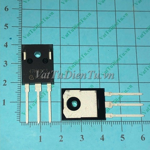 SPW47N60C3 47N60C3 47N60 TO247 N MOSFET 47A 650V 0.07R; Mã: 47N60C3 Kiểu chân: cắm TO-247 Thương hiệu: inifineon xuất xứ: Chính hãng Xuất xứ: Hàng mới