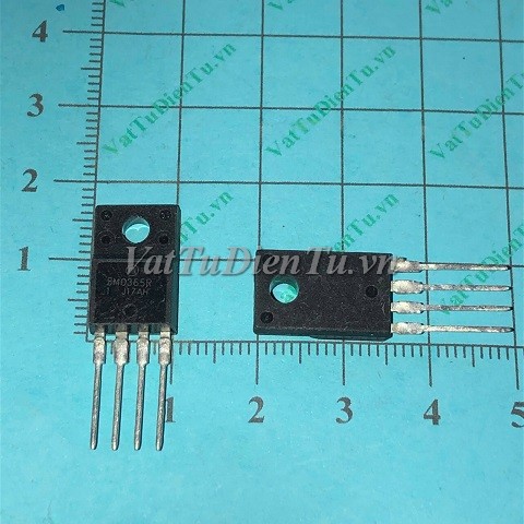 5M0365R TO220F IC Nguồn, Fairchild Power Switch(FPS) (HTM); Mã: 5M0365R; Kiểu chân: cắm 4 chân TO-220F; Xuất xứ: Hàng tháo máy