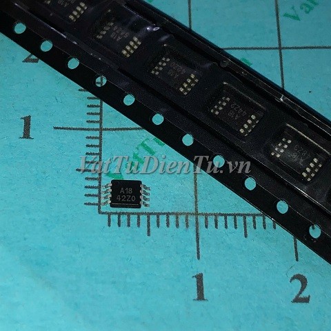 ADS7818EB ADS7818E ADS7818 A18 MSOP8 3.1mm (VSSOP8) IC ADC, 12-Bit High Speed Low Power Sampling ANALOG-TO-DIGITAL CONVERTER; Mã: ADS7818EB; Kiểu chân: 8 chân dán MSOP-8 (VSSOP-8) 3.1mm; Thương hiệu: BB-BURR-BROWN; Hàng tương đương: ADS7818E/250 ADS7818E/