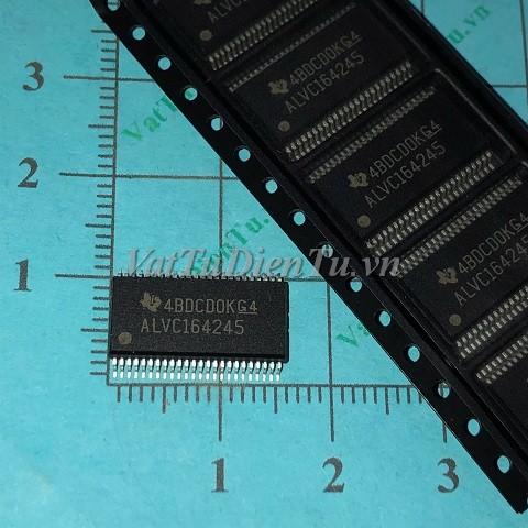 74ALVC164245DL ALVC164245 SSOP48 IC Số; Mã: ALVC164245; Kiểu chân: 48 chân dán SSOP-48; Xuất xứ: Hàng mới;