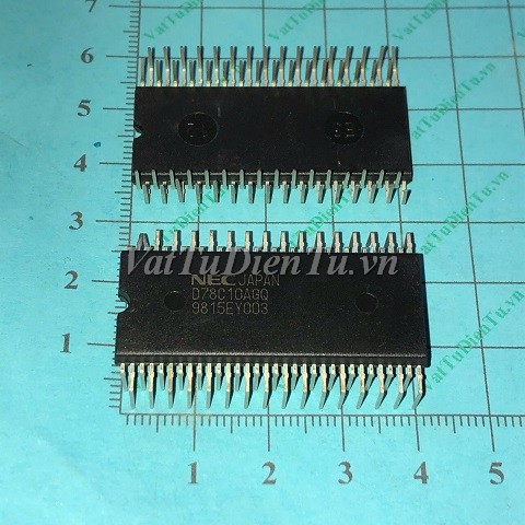 D78C10AGQ UPD78C10AGQ DIP64 IC Vi điều khiển; Mã: D78C10AGQ; Kiểu chân: cắm 64 chân DIP-64; Xuất xứ: Hàng mới; Thương hiệu: NEC