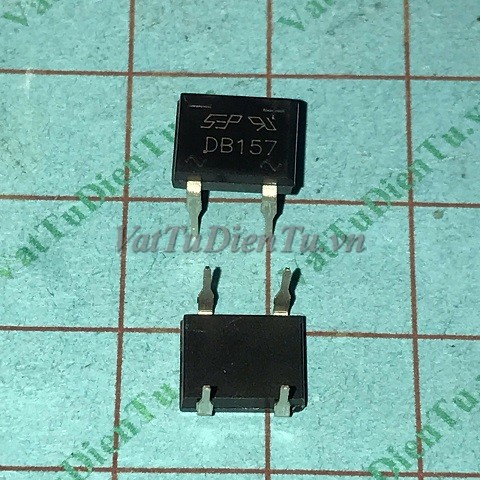 DB157 DIP4 Cầu diode 1.5A 700V SEP; Mã: DB157; Kiểu chân: cắm DIP-4; Xuất xứ: Hàng mới