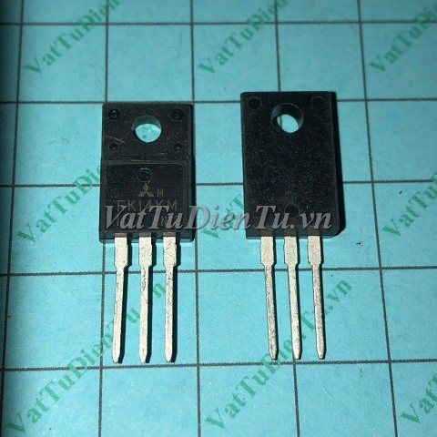 FK14KM-10 TO220F N Mosfet 14A 500V; Mã: FK14KM-10; Kiểu chân: cắm 3 chân TO-220F; Xuất xứ: Hàng mới; Thương hiệu: MITSUBISHI