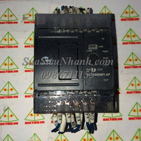 H1U-0806MT-XP PLC Inovance (HTM); Mã kho: H1U-0806MT-XP; Xuất xứ: Hàng tháo máy