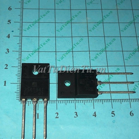 2SK1941 K1941 16A 600V N-channel Mosfet; Mã: K1941; Kiểu chân: cắm 3 chân TO-247