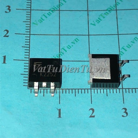 2SK2252 K2252 TO263 N MOSFET 8A 250V; Mã: K2252; Kiểu chân: dán TO-263; Thương hiệu: FUJI