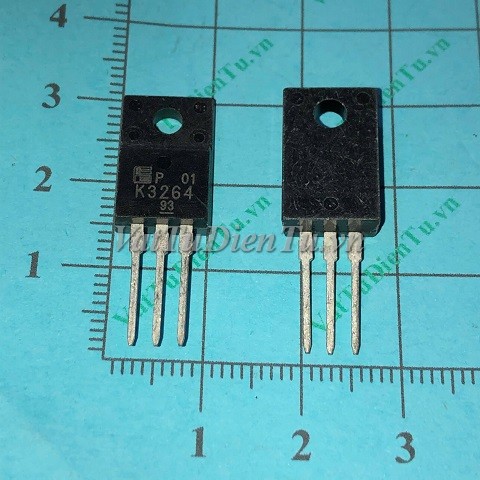 2SK3264-01MR 2SK3264 K3264 TO220F N MOSFET 7A 800V; Mã: K3264; Kiểu chân: 3 chân cắm TO-220F; Hàng tương đương: 2SK3799 K3799